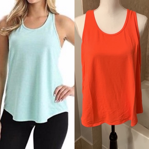 Kirkland Signature Tops - TWO New Moisture Wicking Racerback Active Tanks